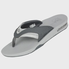 Chinelo Reef Mick Fanning Gray Reflective - Masculino - Foto 4