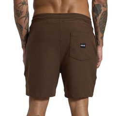 Bermuda de Moletom Hurley Diagonal Masculina - Foto 2