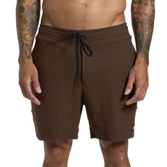 Bermuda de Moletom Hurley Diagonal Masculina - Foto 3