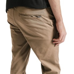 Calça Volcom Frickin Modern Stretch Khaki Masculina - Foto 3
