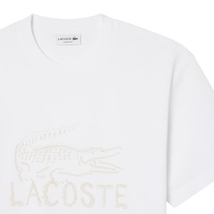 Camiseta Masculino Lacoste Estampada Blanc - Foto 6