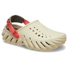 Sandália Unissex Crocs Echo Clog Vanilla - Foto 2