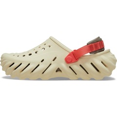 Sandália Unissex Crocs Echo Clog Vanilla - Foto 3