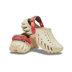 Sandália Unissex Crocs Echo Clog Vanilla - Foto 4