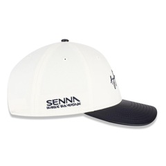 Bone New Era 9FORTY M-Crown Ayrton Senna Azul New Era Masculino - Foto 6