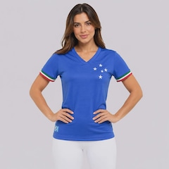 Camisa do Cruzeiro Retrô Palestra Feminina - Foto 1