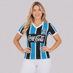 Camisa do Grêmio Retrô 1989 Nº 8 Feminina - Foto 1