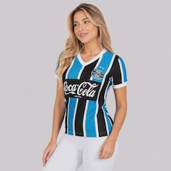 Camisa do Grêmio Retrô 1989 Nº 8 Feminina - Foto 2