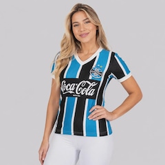 Camisa do Grêmio Retrô 1989 Nº 8 Feminina - Foto 3