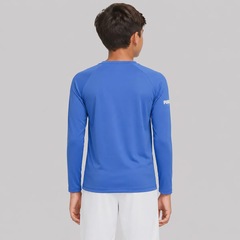 Camiseta Manga Longa Puma UV50+ Infantil - Foto 4
