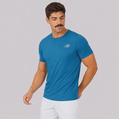 Camiseta New Balance Active Logo Masculina - Foto 3