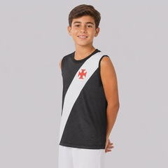 Camiseta Regata Vasco Baque Infantil - Foto 3