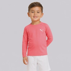 Camiseta Manga Longa Puma UV50+ Infantil - Foto 1