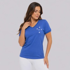 Camisa do Cruzeiro Retrô 1976 Feminina - Foto 3