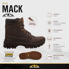 Bota Masculina Bull Terrier Mack - Foto 6