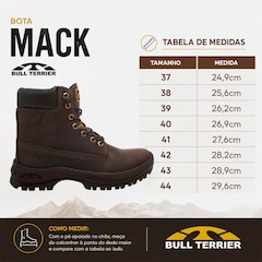 Bota Masculina Bull Terrier Mack - Foto 7