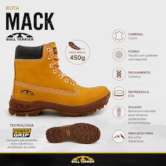 Bota Masculina Bull Terrier Mack - Foto 6