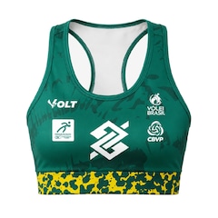 Top Vôlei de Praia Brasil Volt Jogo 3 2026 Feminino - Foto 1