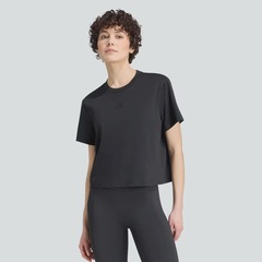 Camiseta Cropped adidas Gráfica Motion Feminina - Foto 1