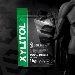 Xylitol 1kg 100% Puro Soldiers Nutrition Ingrediente Natural Adoçante Alimentação Saudável - Foto 3