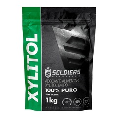 Xylitol 1kg 100% Puro Soldiers Nutrition Ingrediente Natural Adoçante Alimentação Saudável - Foto 4