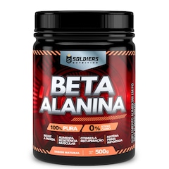 Beta Alanina 500g - 100% Pura Importada - Soldiers Nutrition - Foto 1