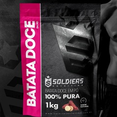 Batata Doce Desidratada 1kg 100% Pura Soldiers Nutrition Suplemento Esportivo Performance Saúde - Foto 3