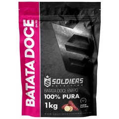 Batata Doce Desidratada 1kg 100% Pura Soldiers Nutrition Suplemento Esportivo Performance Saúde - Foto 4