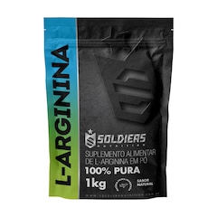 Arginina - 100% Pura Importada - Soldiers Nutrition Tamanho: 1kg - Foto 1