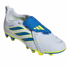 Chuteira de Futebol de Campo Infantil adidas Predator Club Fold-Over Tongue - Foto 5