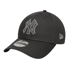 Boné Adulto New Era Metallic Outline 940 New York Yankees Aba Curva - Foto 2
