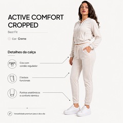 Conjunto Jaqueta Best Fit + Calça Active Comfort Plush Feminina - Foto 6