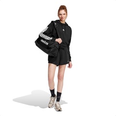 Blusão Moletom adidas Essentials French Terry Crop 3 Listras - Feminina - Foto 4