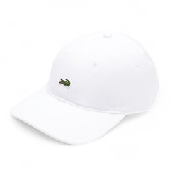 Boné Lacoste Gabardine Blanc - Foto 1