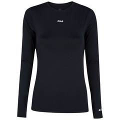 Camiseta Manga Longa Fila Sun Protect Breezy Feminina - Foto 1
