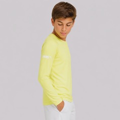 Camiseta Puma Manga Longa UV50+ Infantil - Foto 2