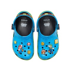 Sandália Infantil Crocs Super Mario Core Classic Clog T Multi - Foto 5