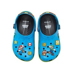 Sandália Infantil Crocs Super Mario Core Classic Clog K Multi - Foto 5