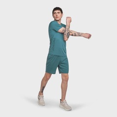 Bermuda Olympikus Line Mesh 7 - Masculina - Foto 2