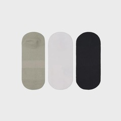 Kit Meias Cano Invisível Olympikus Neon com 3 Pares - Adulto - Foto 5