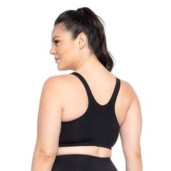 Top Academia Trinys Plus Size Básico Suplex F-11207 - Feminino - Foto 2