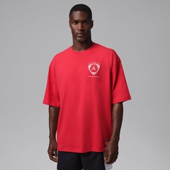 Camiseta Jordan Brooklyn Fleece Oversized Graphic Masculina - Foto 2
