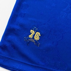 Camisa Cruzeiro Jacquard Edição Especial 1976 Gold Edition RetrôMania Masculino - Foto 4