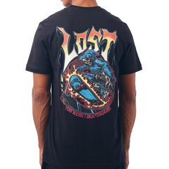 Camiseta Lost You Work I Skateboard Masculina - Foto 2