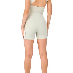 Bermuda Alto Giro Barra com Silicone Feminina - Foto 2