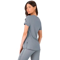 Camiseta Alto Giro Básica Refletiva Feminina - Foto 2