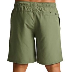 Bermuda Rip Curl Abi Washed Volley Brazil  Dark Olive Masculina - Foto 2