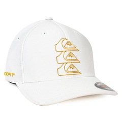 Boné Quiksilver Flexfit Chrome Three Logo - Foto 3