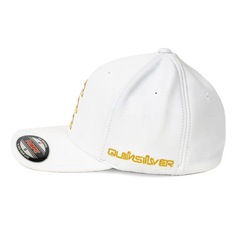 Boné Quiksilver Flexfit Chrome Three Logo - Foto 4