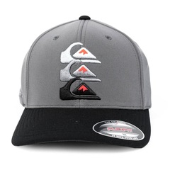 Boné Quiksilver Emb Three Logo Dark - Foto 3